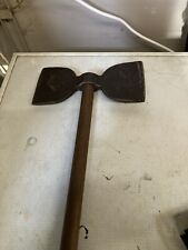 A rare vintage double but axe