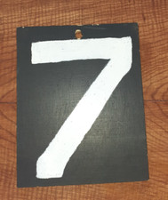 Hand made cricket scoreboard