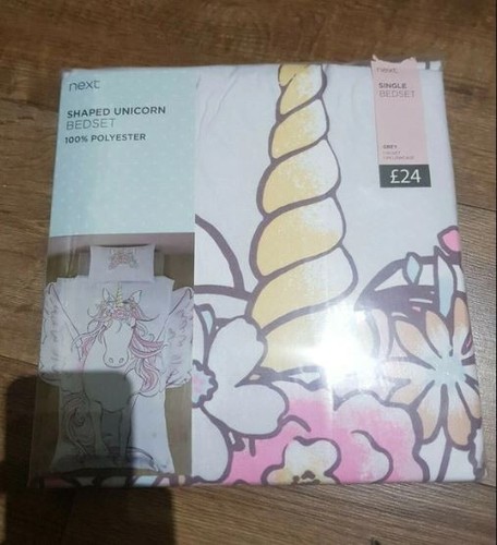 Next shaped unicorn duvet - shaped,