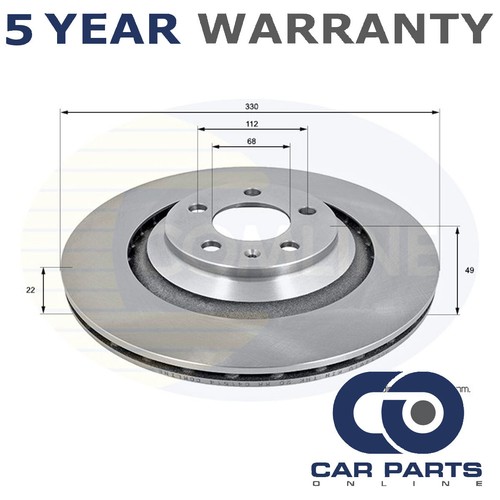 Brake disc rear cpo fits - brake,