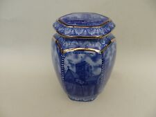 Ringtons Millennium Tea Caddy by Wade, Cathedral Jar, 7.25" Tall.