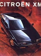 CITROEN XM Saloon & Estate 1992 German market PRESTIGE Sales Brochure 