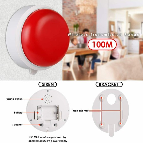Wireless burglar alarm kit - wireless,