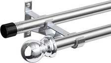 Double Adjustable Curtain Rod