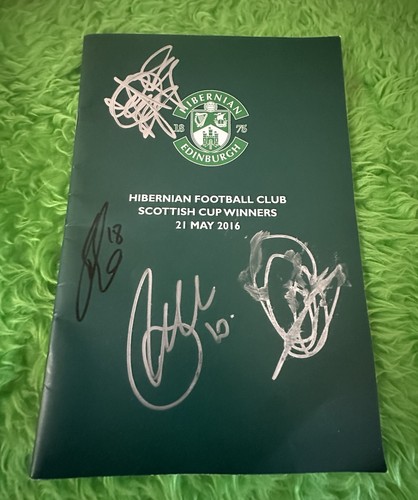 Hibernian hibs signed match - hibs,