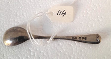 Antique solid silver condiment