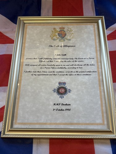Prison service oath of - service,