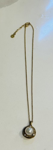 Majorica silver gold overlay - silver,