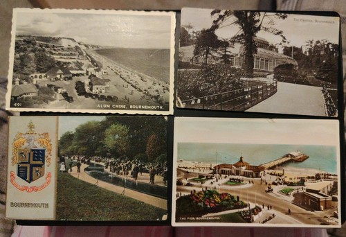 Bournemouth postcards - x,