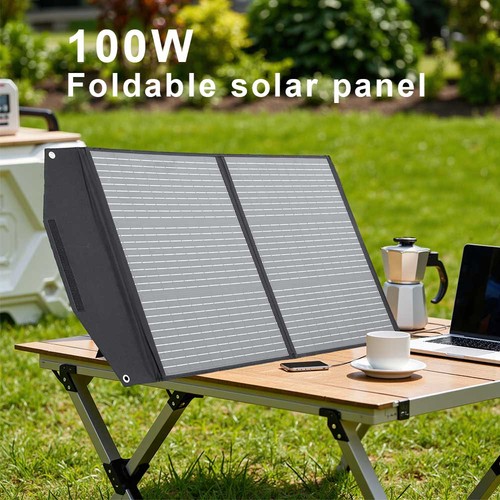 Foldable 100w portable solar - 100w,