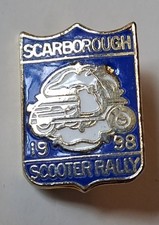 NATIONAL SCOOTER RALLY ENAMEL