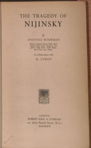 The tragedy nijinsky - the,