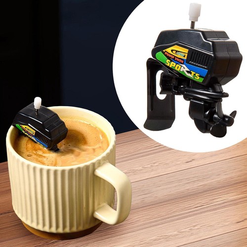 Boat motor coffee stirrer - motor,