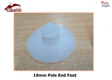 Cabanon Tent -2 x  19mm Pole End Flat Feet