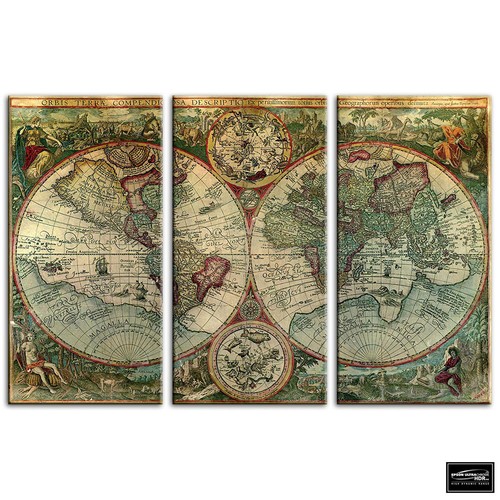 Old world atlas latin - old,