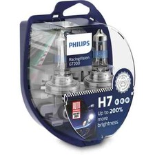 Philips RacingVision GT200 Car Headlight Bulbs H7 (Twin) 12972RGTS2
