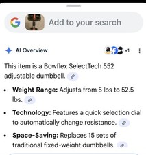 Bowflex SelectTech 552 Series