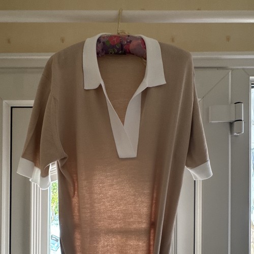 John smedley beige cotton - beige,