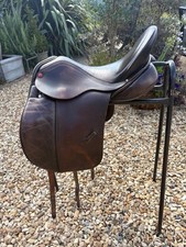 Albion Adjusta SLK Dressage Saddle Brown XW 17"