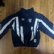 navy striped jacket