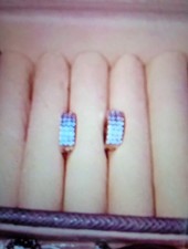 Sliver Hoops Earing Set From Warren James Still Wearing Able But In A New Box