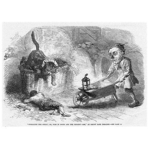 Victorian christmas pantomime - christmas,