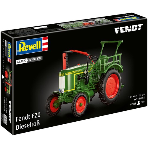 Revell tractor fendt f20 - revell,