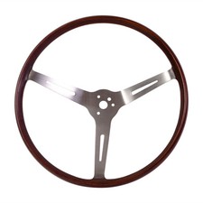 Flat4 GT Wood Rim Steering Wheel 14 Inch VW Beetle Buggy/Baja Karmann Ghia