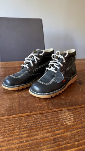 Kickers blue boots uk8.5