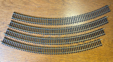 Peco Setrack ST-231 No3 Radius double curve  x 4  - Nickel Silver - OO gauge