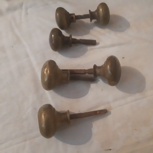 Antique brass door - brass, handles