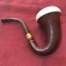 Rare Calabash Smoking Estate Pipe Antique Vintage,Sherlock Homes
