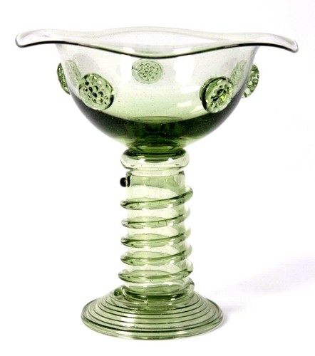 Roman art glass vase - vase, h16cm