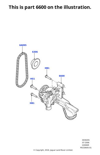 Land rover genuine pump - land,