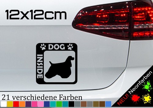 Cocker spaniel inside sticker - spaniel,