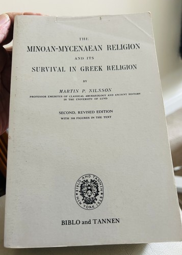 The minoan mycenaean religion - the,
