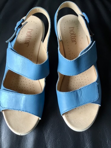 Ladies blue leather easy - blue,