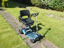Luggie SUPER DELUXE  Folding Mobility Scooter Ideal Travel 25.7 st User Weight