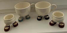 Carlton Wear Cups And Egg