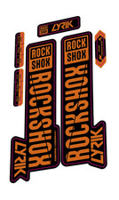 Rockshox Lyrik Fork Decal Kit