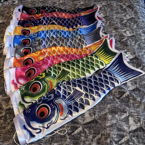 Japanese koinobori - 1,