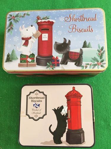 Job lot shortbread tin - lot,