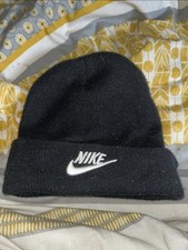 Nike Beanie Men's Black Only Wore 2/3 Times But In Amazing Conditions W