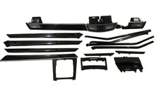 MERCEDES-BENZ  E-CLASS W212 2009-2016 DASHBOARD BLACK TRIM SET - ESCHE HGL
