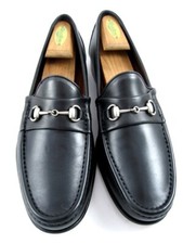 Allen Edmonds "VERONA II" Italian Men's Dress Loafers 11 D Black (510N)