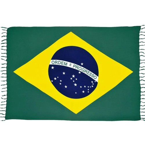 Brazilian flag canga - flag, beach