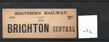 Southern Railway. SR - Luggage