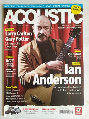 Acoustic magazine issue number - magazine,