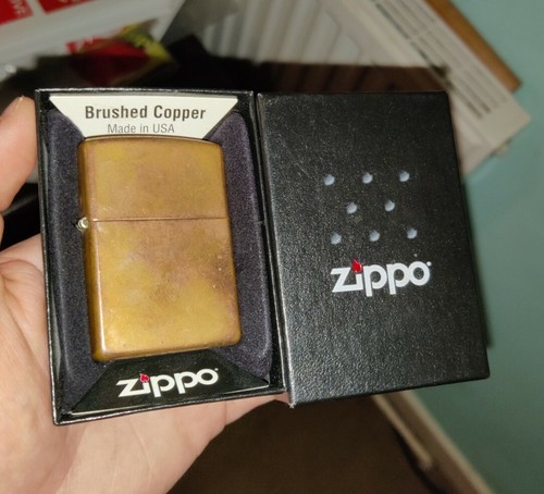 Ultra rare solid copper zippo - ultra,