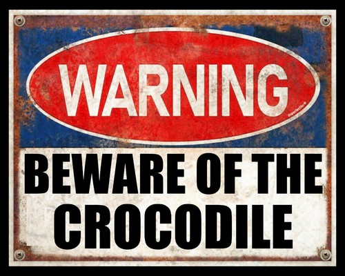 Warning beware the - warning,